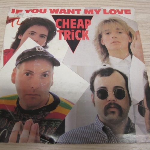 Single /   Cheap Trick ?– If You Want My Love    /  NL  PRESS / RAR /