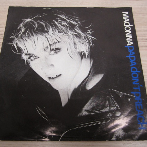 Single /  Madonna ?– Papa Don't Preach   /  DE  PRESS / RAR /