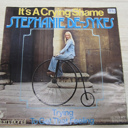 Single /  Stephanie De-Sykes ?– It's A Crying Shame   / DE PRESS /  RAR /