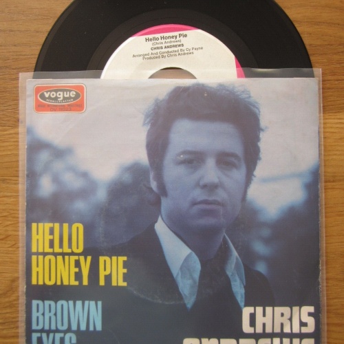 Single / Chris Andrews – Brown Eyes   / DE  PRESS /