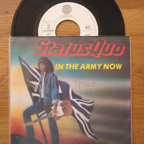 Single / Status Quo – In The Army Now / NL    PRESS /