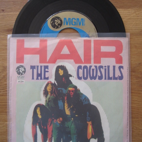 Single / The Cowsills – Hair  /   DE     PRESS /