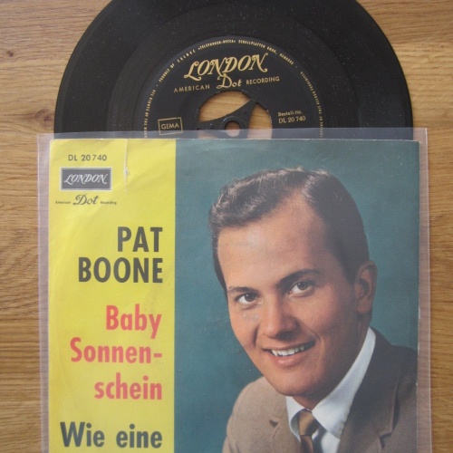 Single /  Pat Boone – Baby Sonnenschein / Wie Eine Lady  /  DE   PRESS /