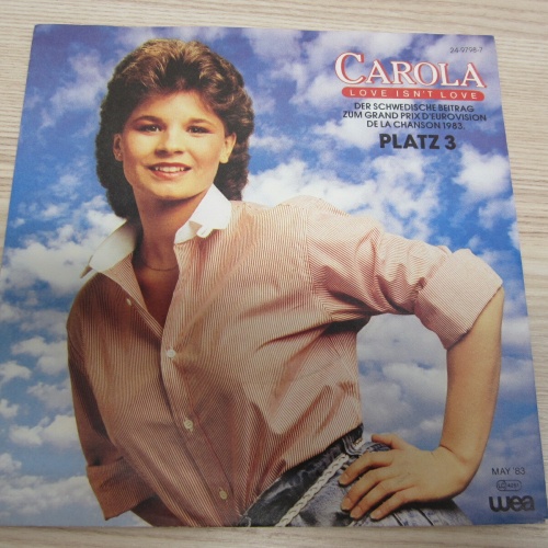 Single /  Carola  ?– Love Isn't Love  / DE  PRESS /  RAR /