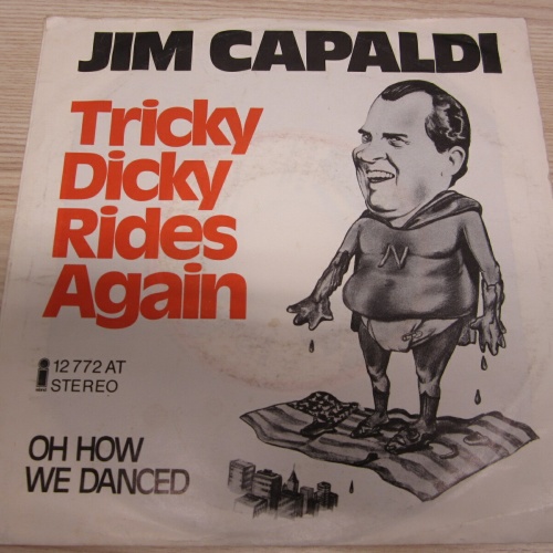 Single /  Jim Capaldi ?– Tricky Dicky Rides Again /  DE PRESS / RAR /