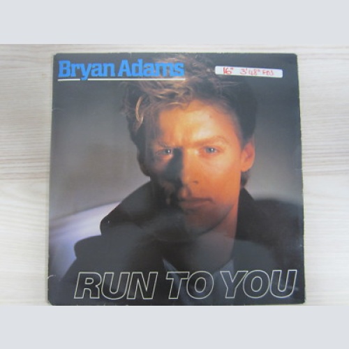 Single /  Bryan Adams – Run To You / PROMO / Gatefold Sleeve / RARITÄT / UK /
