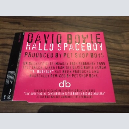 CD /  David Bowie ?Hallo Spaceboy. / PROMO / MUSTER / RAR /