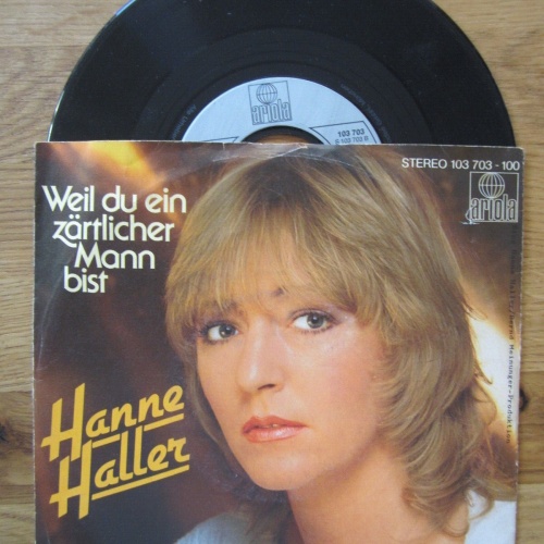 Single /  Hanne Haller – Weil Du Ein Zärtlicher Mann Bist  / DE   PRESS /