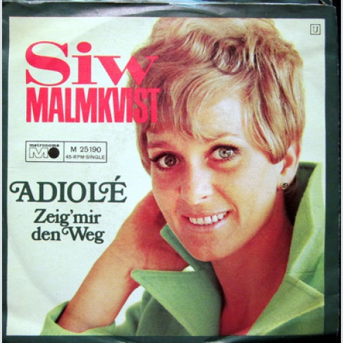 Single / SIW MALMKVIST / SCHLAGER / 70er / RARITÄT /