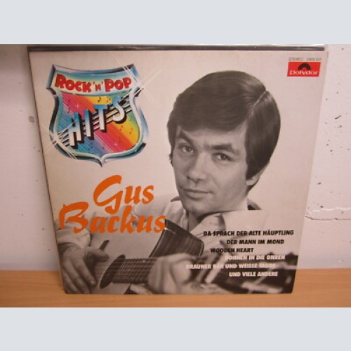LP /  Gus Backus ?– Gus Backus - Rock 'N' Pop Hits  / AUT PRESS / RAR /