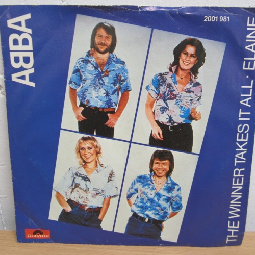 Single /  ABBA ?– The Winner Takes It All / Elaine    / AUT  PRESS / RAR /