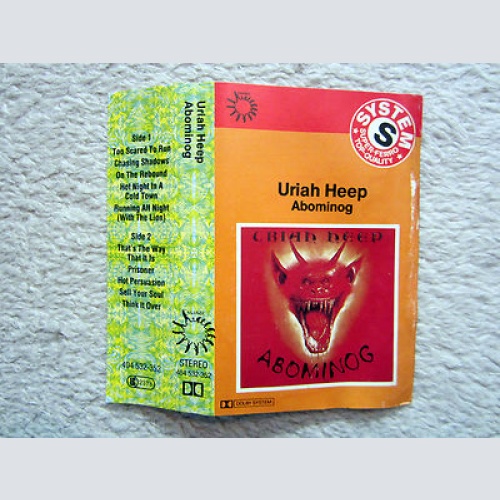 MC / URIAH HEEP / ABOMINOG   / GEMA  PRESSUNG   / RARITÄT /