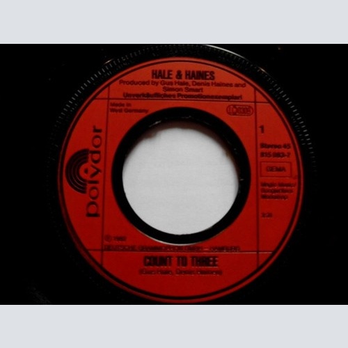 Hale And Haines - Count To Three (7", Single, Promo)