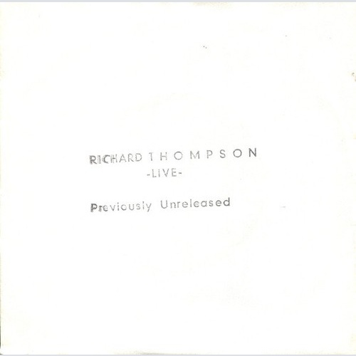 Richard Thompson - Shoot Out The Lights (7", EP, Promo)