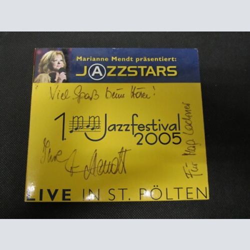 CD / Marianne Mendt - Jazzfestival 2005 Live in St.Pölten / MIT AUTOGRAMM /