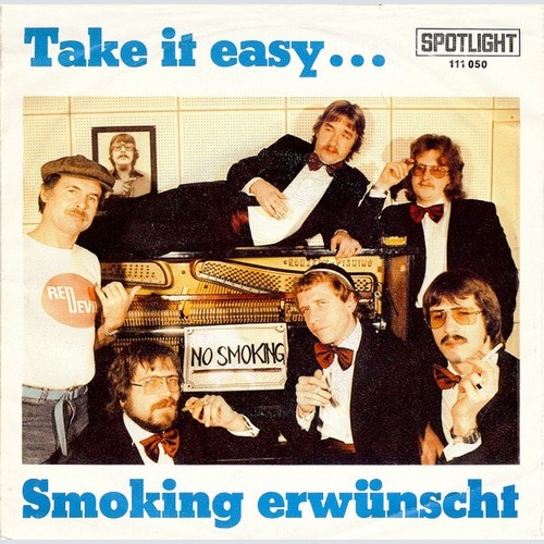 Red Devils (2) - Take It Easy… / Smoking Erwünscht (7", Single)