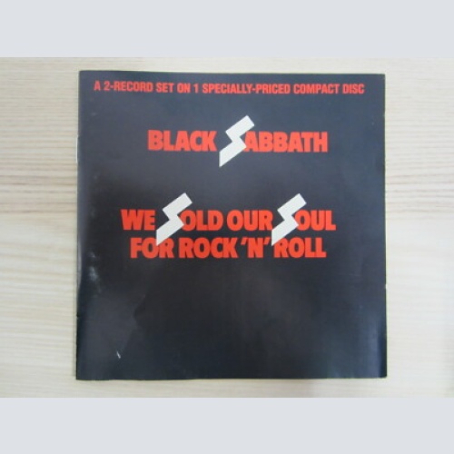 CD /  Black Sabbath ?– We Sold Our Soul For Rock 'N' Roll  / Club Edition / RAR