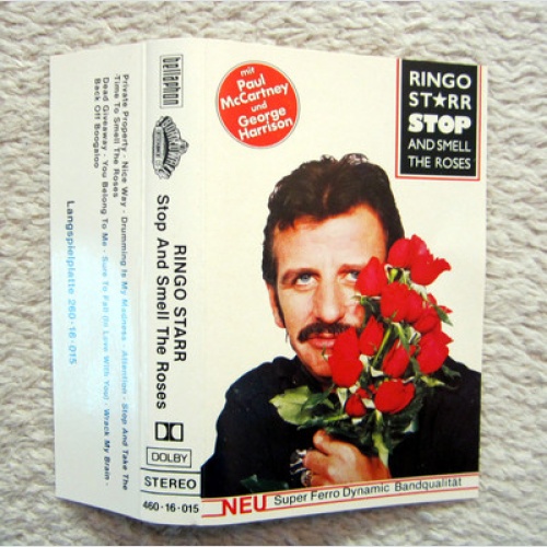 MC / RINGO STARR / STOP AND SMELL THE ROSES / 1981 / RARITÄT /