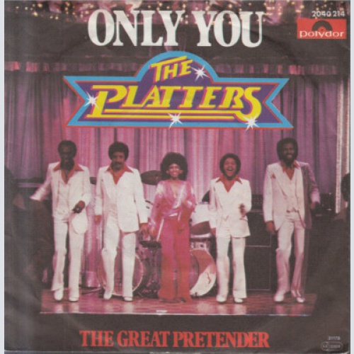 The Platters - Only You / The Great Pretender (7", Single, RE)