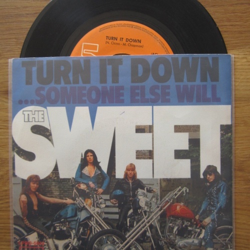 Single /  The Sweet – Turn It Down / DE   PRESS /