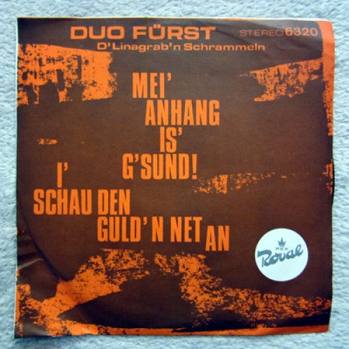 Single / DUO FÜRST D' LINAGRAB'N SCHRAMMELN / REX ROVAL / AUSTRIA  / RAR /