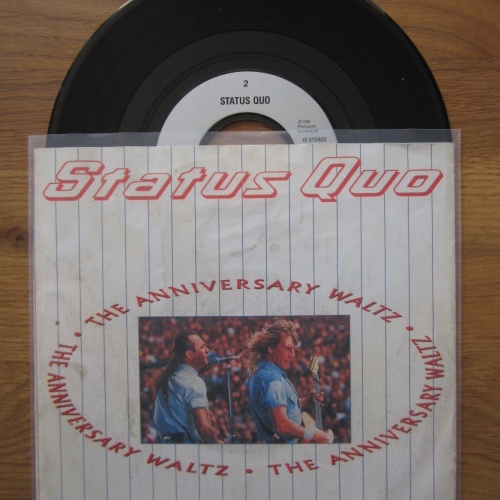 Single / Status Quo – The Anniversary Waltz / NL   PRESS /