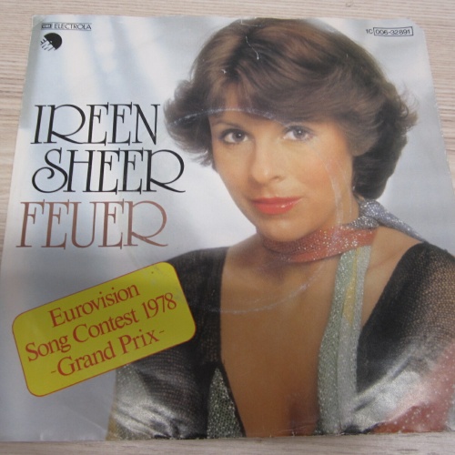 Single /  Ireen Sheer ?– Feuer   /  DE  PRESS / RAR /