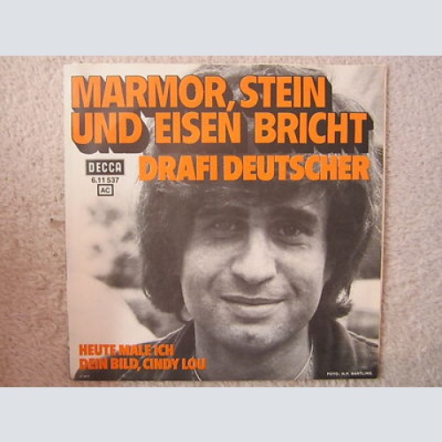 Single / DRAFI DEUTSCHER / BEAT / RARITÄT / 70er / MARMOR,STEIN /