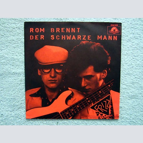 Single / FRIZZ / ROM BRENNT  / PROMO / RARITÄT / 1982 /