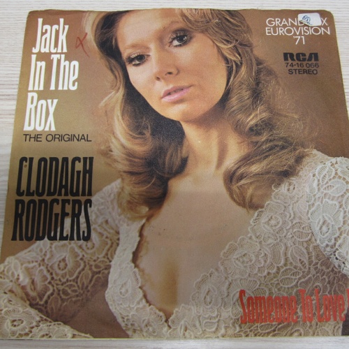 Single /  Clodagh Rodgers ?– Jack In The Box   / DE   PRESS / RAR /