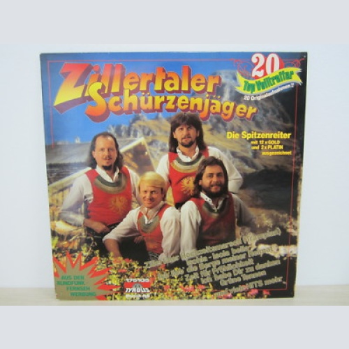LP / ZILLERTALER SCHÜRZENJÄGER / AUSTRIA / RARITÄT / 1988 /