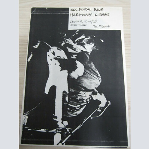LP /  Occidental Blue Harmony Lovers ?– House On Fire / MUSTERPRESSUNG / RAR /