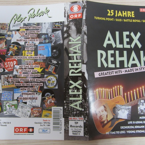 Video VHS  / ALEX REHAK /  TURNING POINT / HIDE & SEEK /  AUSTRIA / RAR /