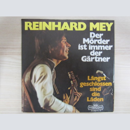 Single / Reinhard Mey ?– Der Mörder Ist Immer Der Gärtner / 1971 / RAR /