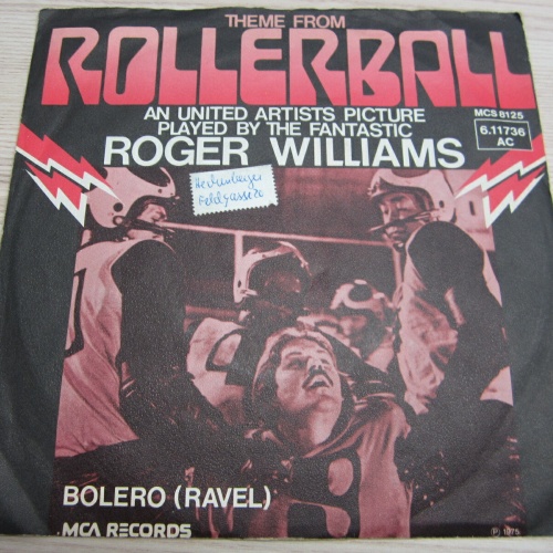 Single /   Roger Williams  ?– Theme From Roll  / RARITÄT /  DE    PRESS /