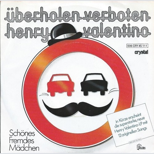 Henry Valentino - Überholen Verboten (7", Single)