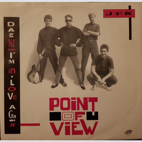Point Of View (10) - Damn! I'm in love again (7", Single)