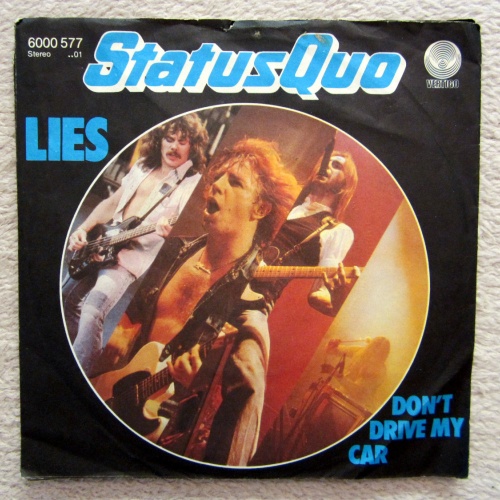 Single / STATUS QUO / VERTIGO SWIRL / RARITÄT / 1980 /