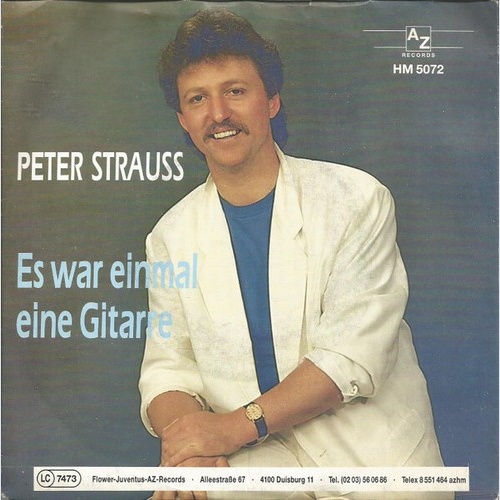 Peter Strauss (3) - Es War Einmal Eine Gitarre (7", Single)