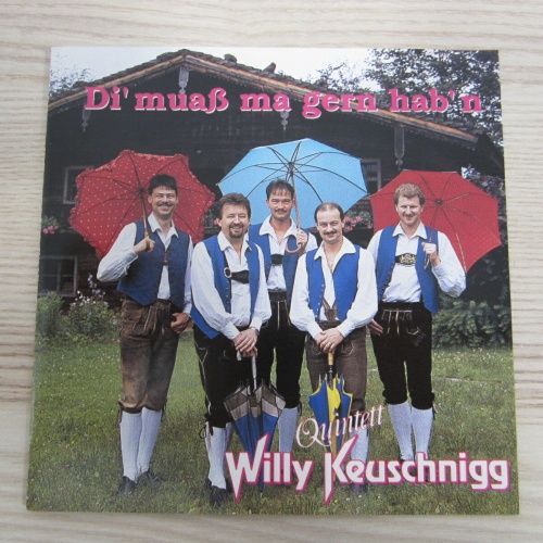 CD / WILLY KEUSCHNIGG QUINTETT - DI MUAß MA GERN HAB'N  / AUSTRIA / RARITÄT /