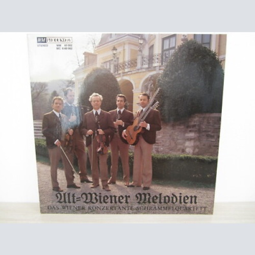 LP / DAS WIENER KONZERTANTE SCHRAMMELQUARTETT / WM REC. / AUSTRIA / RARITÄT /