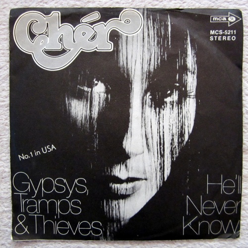 Single / CHER / GYPSYS,TRAMPS & THIEVES / 70er / RARITÄT /
