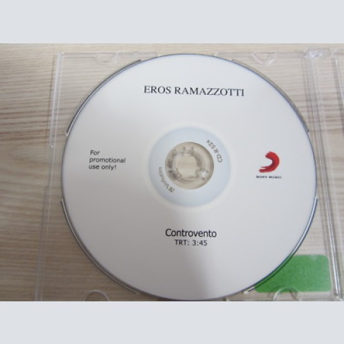 CD /  EROS RAMAZZOTTI - CONTROVENTO    / PROMO / RARITÄT /