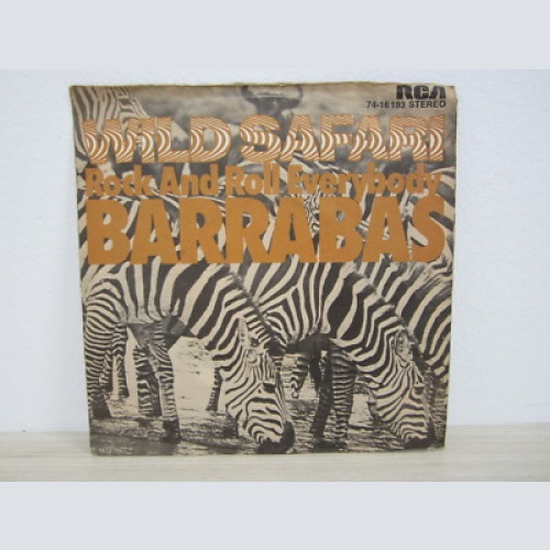 Single / Barrabas – Wild Safari / Rock And Roll Everybody / RCA GEMA PRESS-RAR
