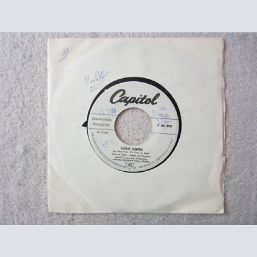 Singles / Frank Sinatra ?– High Hopes / MUSTERPRESSUNG / RAR / 1959 /