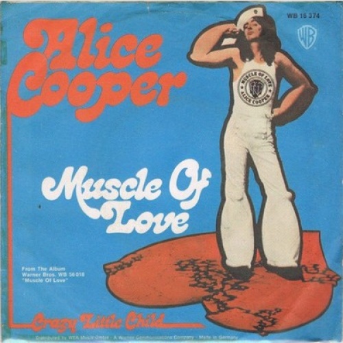 Alice Cooper - Muscle Of Love (7", Single)