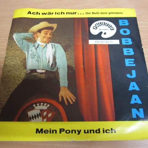 Single / Bobbejaan  ?– Ach Wär Ich Nur... / DE PRESS /  RAR /