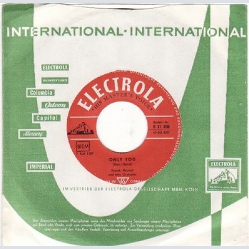 Franck Pourcel Et Son Grand Orchestre - Only You (7", Single)