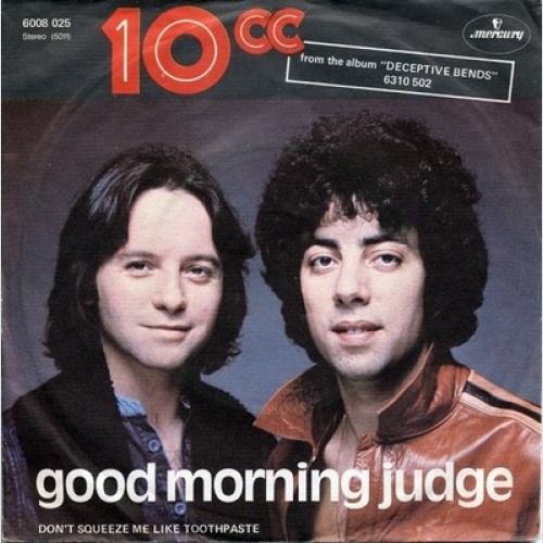 10cc - Good Morning Judge (7", Single)