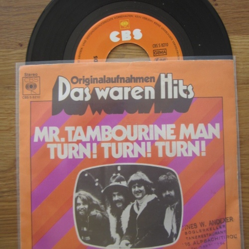 Single /  The Byrds – Mr. Tambourine Man  / DE   PRESS /